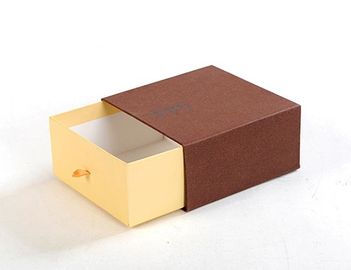 Pure Color Paper Drawer Boxes Kraft Drawer Box  Shoes And Suit Packing