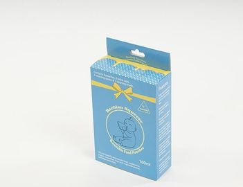 Blue Cardboard Counter Display Boxes Small Size Customized Design And Logo