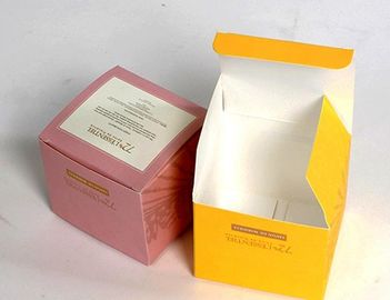 Ivory  Recycled Paper Packaging Box For Makeup Cosmetic