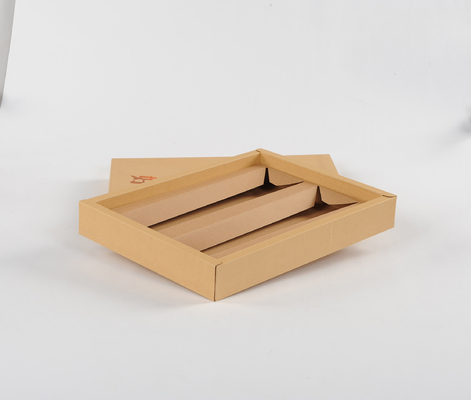 Single Wall Corrugated Board Paper Collapsible Paper Box Outer Size 240*160*120 mm