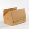 Corrugated Cardboard Carton Storage Boxes Customized Logo 10kg Load Bearing