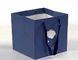 Magnetic Closure Rigid Cardboard Gift Boxes Matte Blue Finishing Surface