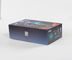 Pure Black Rigid Cardboard Gift Boxes Matt Lamination Surface Finish