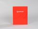 Red Folding Cardboard Gift Boxes Rectangle  Magnetic Closure Gift Box