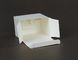 Simple Square White Candy Boxes Small Size  Lightweight White Cookie Boxes