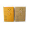 Varnishing String Button 110x220mm Kraft Paper Envelopes