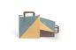 Pantone Color 1200gsm  Fancy Chrismas Rigid Cardboard Gift Boxes